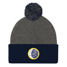 Load image into Gallery viewer, Secret Society Embroidered Beanie with Pom Pom
