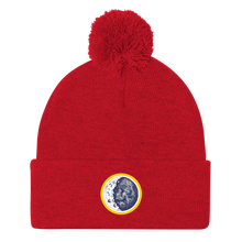 Load image into Gallery viewer, Secret Society Embroidered Beanie with Pom Pom