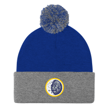 Load image into Gallery viewer, Secret Society Embroidered Beanie with Pom Pom